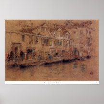 Dei Mori de Fondamenta par Whistler Posters