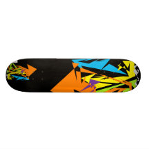 Démarche assurée urbaine skateboard