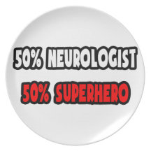 Demi de super héros de neurologue… à moitié assiette