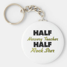 Demi de vedette du rock de demi de professeur de c porte-clefs