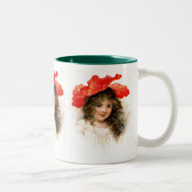 Demoiselle de honneur en rouge mugs à café