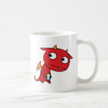 Démon couvert de taches de rousseur mugs à café
