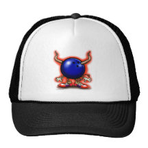 Démon de bowling casquette de camionneur
