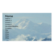 Denali Cartes De Visite Personnelles