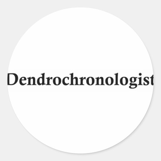 Dendrochronologist Adhésifs
