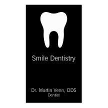 Dent Cartes De Visite Personnelles
