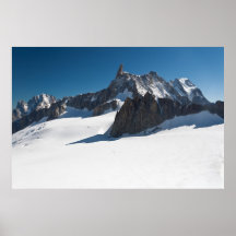 Dent du Geant - affiche de Mont Blanc