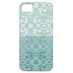 Dentelle chic élégante élégante vintage de damassé iPhone 5 case