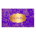 Dentelle vintage pourpre de PixDezines Cartes De Visite Professionnelles