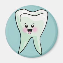 Dentistes et hygiénistes dentaires magnets pour réfrigérateur