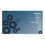 Dents bleues - affaires cartes de visite personnelles