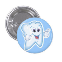 Dents heureuses saines badges