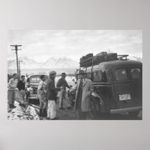 Départ de Manzanar : 1943 Affiche