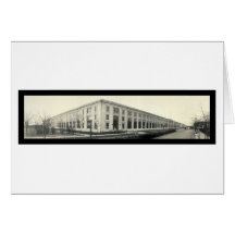 Département de marine construisant la photo 1919 d carte de vœux