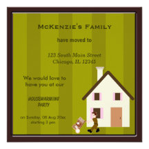 Déplacement Invitations Personnalisables