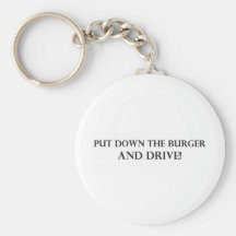 Déposez l'hamburger et le Drive.pdf Porte-clé