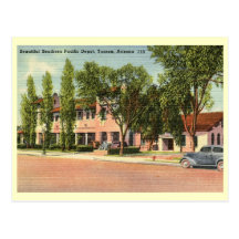 Dépôt Pacifique du sud, Tucson, cru d'AZ Carte Postale
