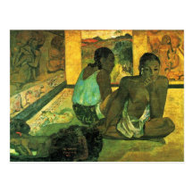 Der Traum (Te Rerioa) par Gauguin Paul Carte Postale