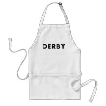 Derby : skullphabet tablier