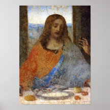 Dernier dîner - le Christ Affiche