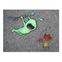 dernier feuille d'automne cartes postales