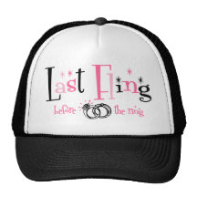 Dernier Fling avant l'anneau Casquettes