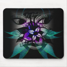 Derrière la beauté tapis de souris