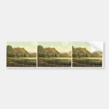 Derwentwater, hôtel de Lodore, baie de nénuphar, D Adhésif Pour Voiture