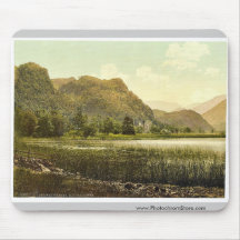 Derwentwater, hôtel de Lodore, baie de nénuphar, D Tapis De Souris