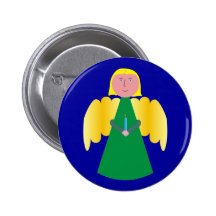 Des anges de Noël à des anges christmas pêcher Badges