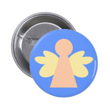 Des anges pêcher badges avec agrafe