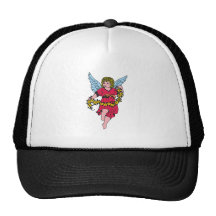 Des anges pêcher casquettes