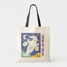 Des bonbons ou un sort de Halloween Sacs