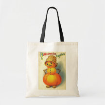 Des bonbons ou un sort vintage de Halloween Sacs