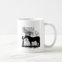 Des chevaux vous êtes aimés tasse à café