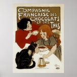 DES Chocolats de Compagnie Francaise Posters