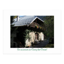 DES Cimes de camp d'Au de vacances d'en ! Cartes Postales