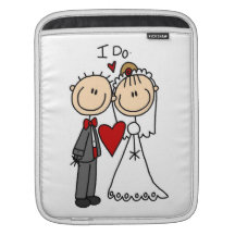 Des couples de mariage je fais le T-shirts et les  Poches Pour iPad