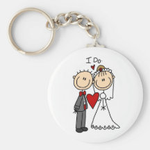Des couples de mariage je fais le T-shirts et les  Porte-clef