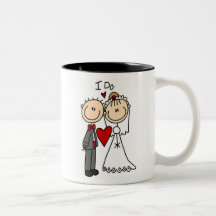 Des couples de mariage je fais le T-shirts et les  Tasses