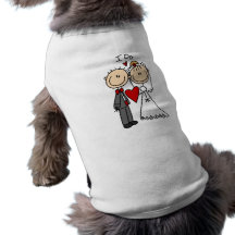 Des couples de mariage je fais le T-shirts et les  Manteau Pour Toutous