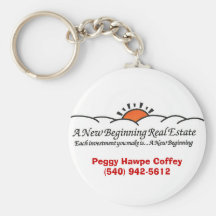 Des immobiliers Keychain de nouveau début Porte-clé