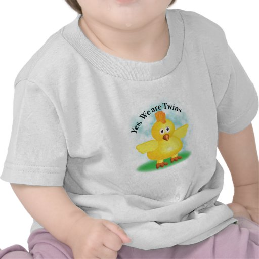 Des jumeaux "oui nous sommes des jumeaux " t-shirts