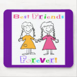 Des meilleurs amis cadeaux pour toujours BFF Tapis De Souris