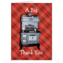 Des mercis antiques de Cookstove - customisez n'im Carte