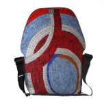 DES original fleuri vintage de sac messenger à Ric Sacoches