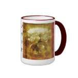 Des roses et de la dentelle - amour - tasse par Lo