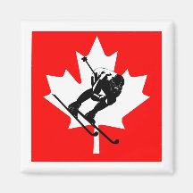 Descendeur de drapeau du Canada Aimant Pour Réfrigérateur