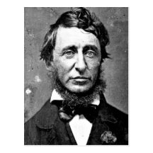 Description Henry David Thoreau (1817-1862) en jui Cartes Postales