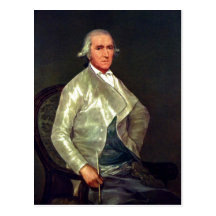Description sommaire Retrato de Francisco Bayeu Da Carte Postale